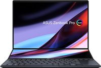 Asus Zenbook Pro 14 Duo OLED UX8402 (2023) Laptop - 13th Gen, Intel Core i9-13900H, 14.5 inch 2.8K, 1TB SSD, 32GB RAM, 8GB NVIDIA GeForce RTX 4060 Graphics, Win 11 Home, English & Arabic Keyboard, Black With Bag & 2 Years Warranty - UX8402VV-OLEDI9TB - thumbnail