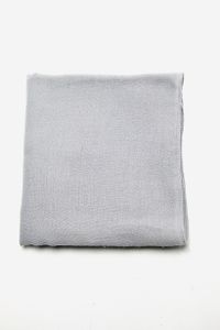 Womens Textured Print Scarf 180 L x 100 W cm  Gray