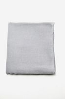 Womens Textured Print Scarf 180 L x 100 W cm  Gray - thumbnail