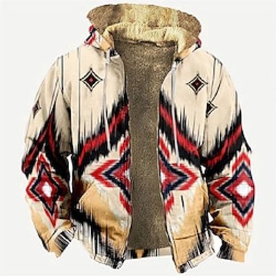 Tribal Graphic Prints Daily Ethnic Casual Men's 3D Print Zip Hoodie Hoodie Jacket Fleece Jacket Holiday Vacation Going out Hoodies Blue Khaki Hooded Fleece Winter Designer Lightinthebox Tribal Graphic Prints Daily Ethnic Casual Men's 3D Print Zip Hoodie Hoodie Jacket Fleece Jacket Holiday Vacation Going out Hoodies Blue Khaki Hooded Fleece Winter Designer Lightinthebox