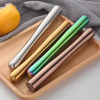 1PC Cocktail Shaker Stainless Steel Ice Muddler, Ice Crusher, Wine Mixing Stick, Cocktail Muddler Shaker With Crushing Hammer, DIY Drink Fruit Crushed Ice Barware Tool. Lightinthebox - thumbnail