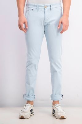 Mens Slim Chino Ferry Pants Light Blue Mens Slim Chino Ferry Pants Light Blue