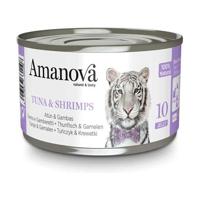 Amanova Canned Cat Tuna & Shrimps Jelly - 70g - thumbnail