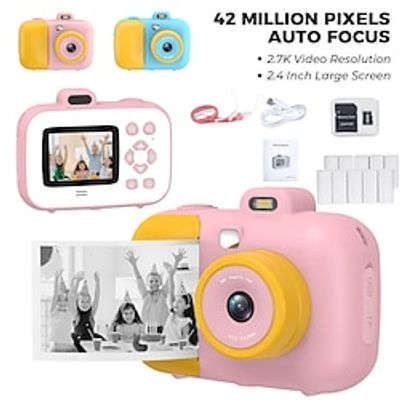 Instant Photo Camera Kids Camera Pictures For Children with Thermal Printing Paper Toys For Girls Gift Lightinthebox