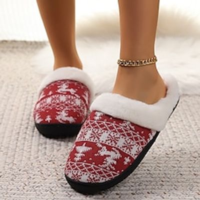Women's Slippers Fuzzy Slippers Fluffy Slippers House Slippers Warm Slippers Home Christmas Daily Flat Heel Open Toe Vacation Cute Casual Microfiber Elastic Fabric Loafer Floral Red Lightinthebox Women's Slippers Fuzzy Slippers Fluffy Slippers House Slippers Warm Slippers Home Christmas Daily Flat Heel Open Toe Vacation Cute Casual Microfiber Elastic Fabric Loafer Floral Red Lightinthebox