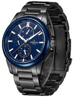 Tornado Men's Multi Function Blue Dial Watch - T6107-XBXL