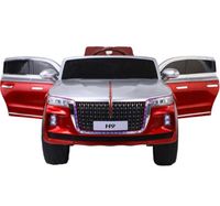 Megastar Ride On 12 V Iconic Hybrid Electric 4Wd Kids Car - Red Metallic (UAE Delivery Only)