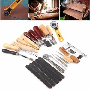 20Pcs/Set Leather DIY Working Tools Set Hand Craft Hardware Kit