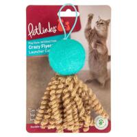 Petlinks Crazy Flyer Jute Launcher Toy