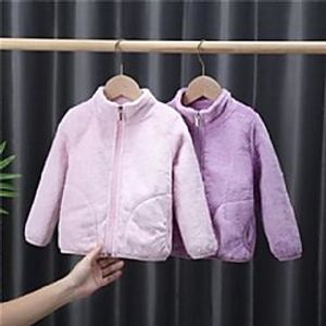 jackets 2021 girls' denim jacket children's long sleeve cardigan cartoon single breasted lapel p4573 Lightinthebox
