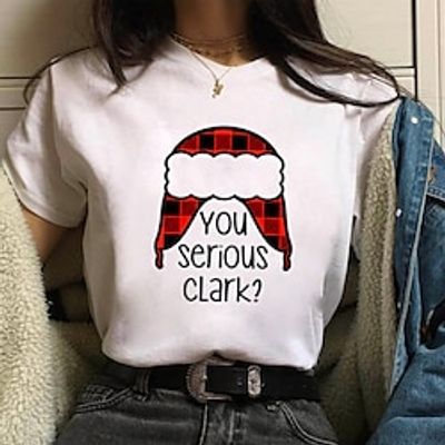 National Lampoon's Christmas Vacation Cosplay T-shirt Print Street Style T-shirt For Men's Women's Unisex Adults' Hot Stamping 100% Cotton Casual Daily miniinthebox