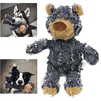 Dog Companion For Heavy Chewers- 2023 New Indestructible Robust Bear Dog Toy, Durable Squeaky Dog Toys For Heavy Chewers , Unbreakable Stuffed Plush Dog Toys For Aggressive Chewers miniinthebox - thumbnail