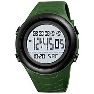 SKMEI Men's Sport Watch Digital Digital Sporty Outdoor Calendar / date / day Chronograph Alarm Clock / One Year / Silicone miniinthebox