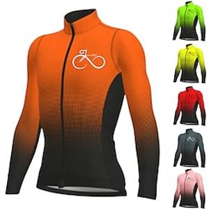 21Grams Women's Cycling Jersey Long Sleeve Bike Jersey Top with 3 Rear Pockets Mountain Bike MTB Road Bike Cycling Breathable Quick Dry Moisture Wicking Reflective Strips Green Yellow Rosy Pink Lightinthebox