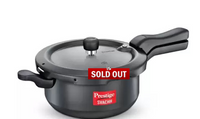 Prestige Svachh Pressure Cooker with Hard Anodized Body 3.5L-(Black)-(MPD20225)