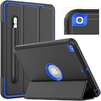 Tablet Case Cover For Apple iPad Air 5th iPad 10.2'' 9th 8th 7th iPad Pro 11'' 3rd Pencil Holder with Stand Flip Solid Colored TPU Silica Gel PU Leather miniinthebox - thumbnail