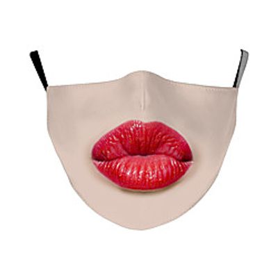 Face cover Women's Polyester Adult's 1 2 4 1pc  pack Adults Anti-UV Daily Basic All Seasons Lightinthebox