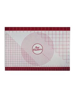 Fat Daddio's Silicone Fondant Mat and Box with Measuring Grid