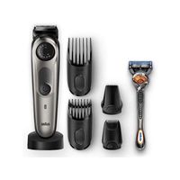 Braun Beard and Hair Trimmer BT7940 | | Gillette ProGlide Razor | Grey Black Color