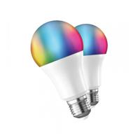 Muvit iO WiFi Smart Bulb With Multicolor LED Light - 800lm (Pack of 2) - thumbnail