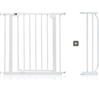 Baby Safe - Metal Safety Gate With 20cm Extension - White BS_CM_MG20WH