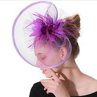 Wedding Feathers Fascinators / Headpiece with Feather / Flower 1pc Wedding / Party / Evening Headpiece miniinthebox Wedding Feathers Fascinators / Headpiece with Feather / Flower 1pc Wedding / Party / Evening Headpiece miniinthebox