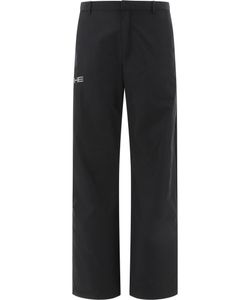 Black Polyester Pants