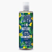 Faith in Nature Lemon and Tea Tree Body Wash - 400 ml
