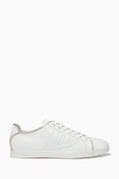 EA Perforated Eagle Sneakers in Leather EA Perforated Eagle Sneakers in Leather