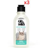 Cat Space Catnip Herbal Cat Shampoo 300ml (Pack Of 3)