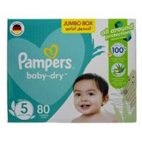 Pampers Baby Dry Diapers Size No. 5 11-16 kg 80 pcs