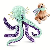 1PC Dog Toys Squeaky Plush Big Stuffed Durable Chew Toys OctopusToys For Dogs Molar Toy Pet Toy Lightinthebox - thumbnail