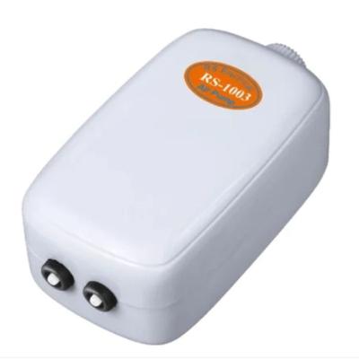 Rs Eco Green 2 Out Let Aquarium Super Air Pump - Power 7 W ,Flow 3.5 L / Min . - RS-1003 (upto 50% off)
