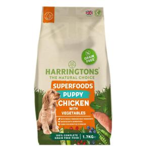 Harringtons Superfoods Chicken with Vegetables Puppy Dry Dog Food 1.7Kg