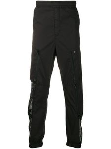 Stone Island Shadow Project mesh-panel track pants - Black