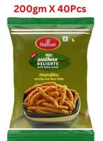 Haldirams Murukku, 200Gm Pack Of 40 (UAE Delivery Only)