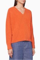 Oversized V-Neck Sweater - thumbnail