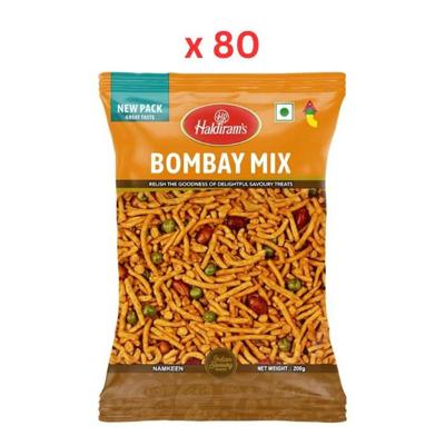 Haldirams Bombay Mix 200gm - Pack Of 80