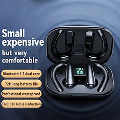 Wireless Bluetooth Headset Bluetooth 5.3 TWS Earbuds Wireless Motion In-ear Hanging Ear miniinthebox