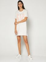 Logo Short Sleeve T-Shirt Dress - thumbnail