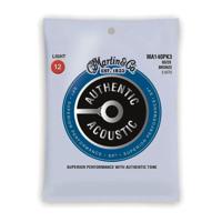 Martin Acoustic Guitar Strings SP 80/20 Bronze - Light - 0.12 - 0.54 (3 Packs) - thumbnail