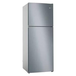 BOSCH 453 Litre Series 4 free-standing fridge-freezer with freezer at top 186 x 70 cm Stainless steel look