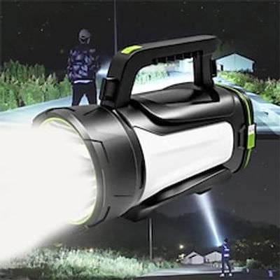 High power LED Flashlight Searchlight Spotlight Torch Camping Lantern Light Red and White Sidelight for Hiking Hunting miniinthebox High power LED Flashlight Searchlight Spotlight Torch Camping Lantern Light Red and White Sidelight for Hiking Hunting miniinthebox