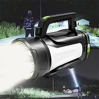 High power LED Flashlight Searchlight Spotlight Torch Camping Lantern Light Red and White Sidelight for Hiking Hunting miniinthebox - thumbnail