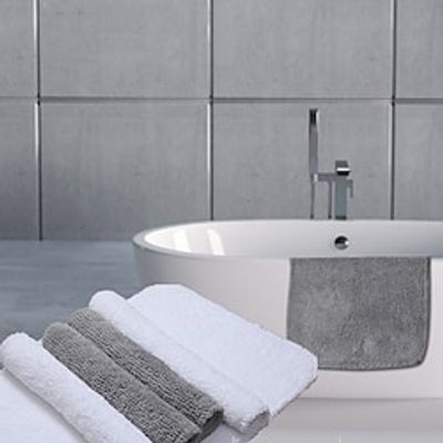 Cotton Bath Mat Floor Towel Set for Bathroom  Hotel Spa Shower  Highly Absorbent Machine Washable Non Slip Mats Lightinthebox