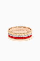 Quatre Red Edition Small Ring in 18kt Gold - thumbnail