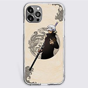 One Piece Cartoon Characters Phone Case For Apple iPhone 12 Pro Max 11 SE 2020 X XR XS Max 8 7 Unique Design Protective Case Shockproof Dustproof Back Cover TPU miniinthebox