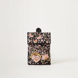 Sasha Embroidered Mobile Pouch