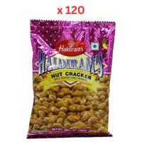 Haldirams Nut Cracker Spicy Coated Fried Peanuts, 200 Gm Pack Of 120 (UAE Delivery Only)