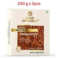 Khadi Organique Sandalwood Face Pack 100g (Pack Of 2)